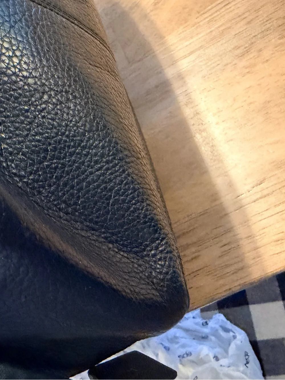 Coach Black Pebbled Leather Backpack with Gold Hardware